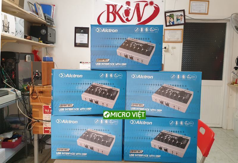 Sound card Alctron U16k Mk3 chính hãng mới nhất 2022 2 Hộp đựng sound card U16k Mk3