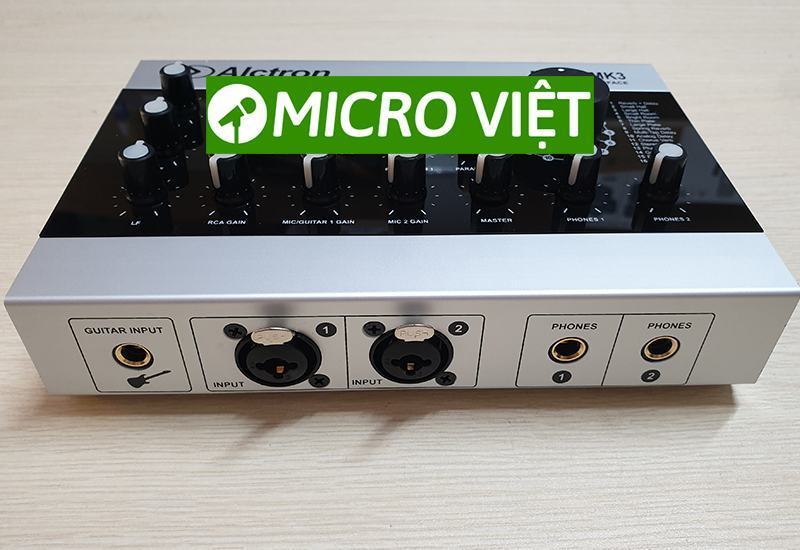 Sound card Alctron U16k Mk3 chính hãng mới nhất 2022 4 Mặt dưới sound card mk3