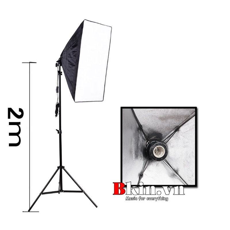 Đèn Softbox 200W quay phim chụp ảnh – Hàng Nhập Khẩu 1 Đèn Softbox 200W chụp ảnh sản phẩm