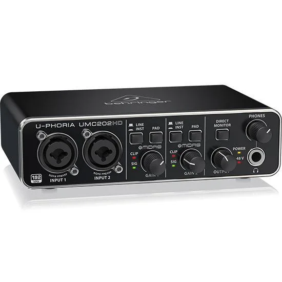 sound card umc 202hd