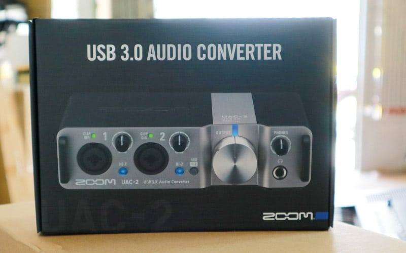 Sound card thu âm Zoom UAC-2 USB 3.0 2 Sound card Zoom UAC-2