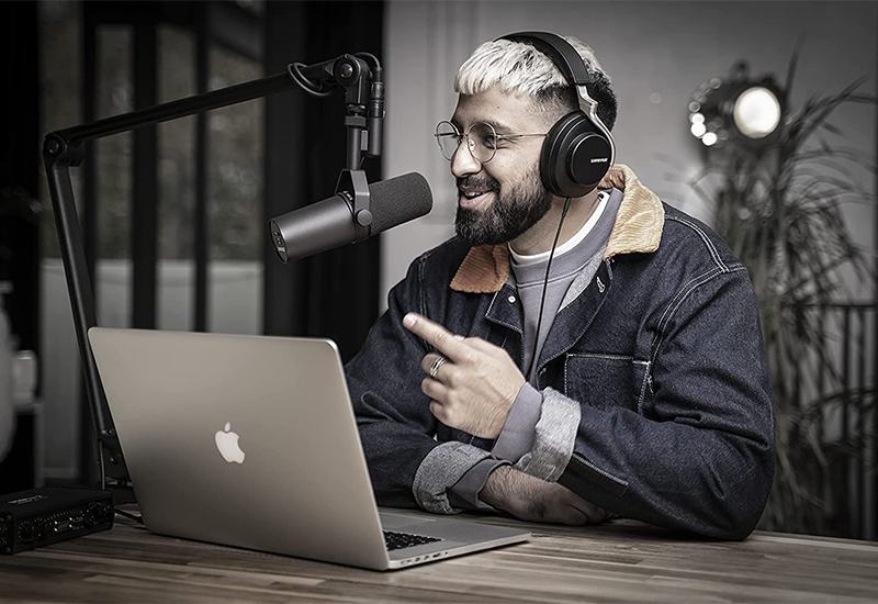 Micro Shure SM7B su dung