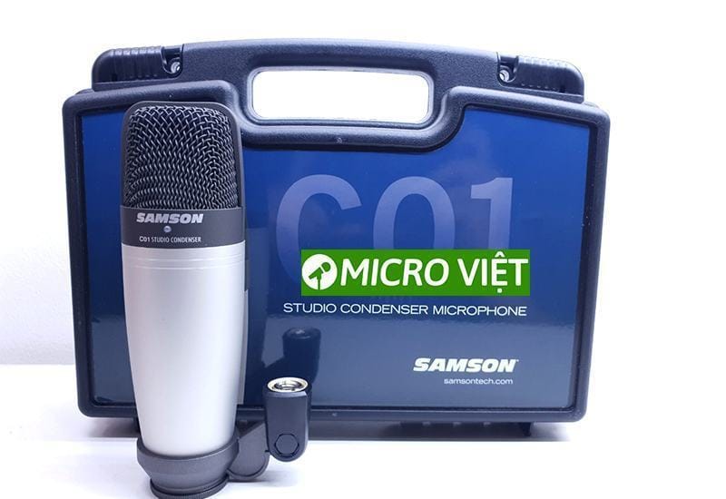 Bộ combo hát livestream U16k Mk3 micro Samson C01 2 micro c01