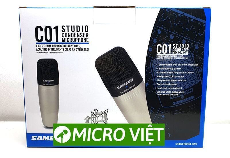 Bộ mic livestream Behringer UM2 micro samson C01 1 samson c01 micro thu am