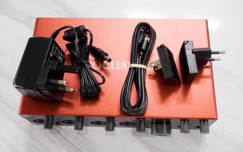 Trọn bộ Sound card Focusrite Scarlett 18i8 Gen 3