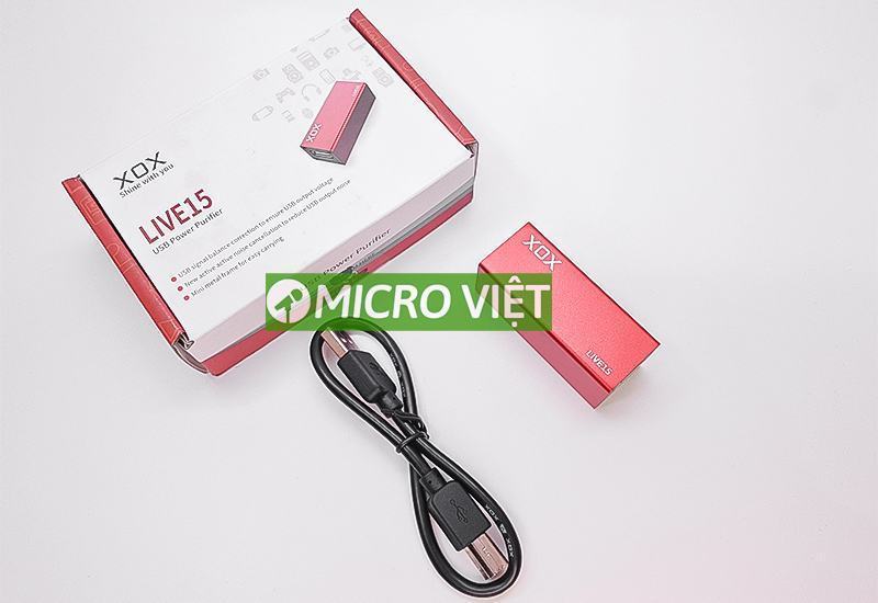 Thiết bị chống nhiễu cho sound card XOX live 15 1 Thiết bị chống nhiễu cho sound card XOX live 15