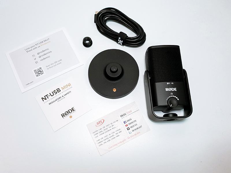 Rode nt usb mini chính hãng úc micro usb 3 Bộ micro rode nt usb mini
