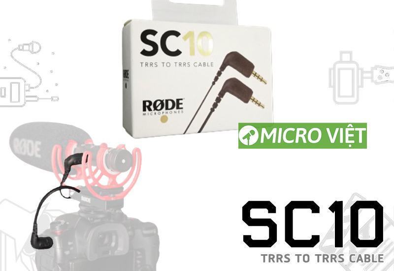 Rode sc10 dây 3.5mm TRRS to TRRS cable 1 Rode sc10 hàng chính hãng Rode