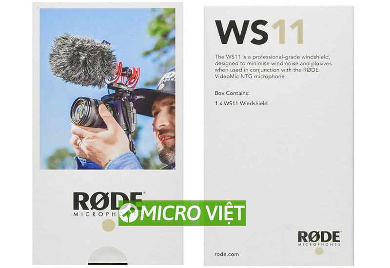 Bông lọc gió Rode WS11 chắn gió 1 Hộp Bông lọc gió Rode WS11 chắn gió