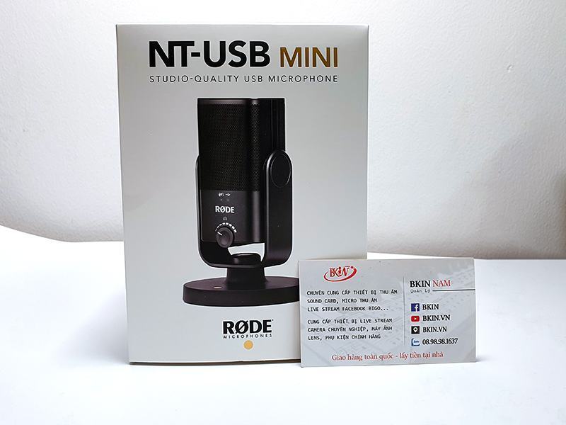 Rode nt usb mini chính hãng úc micro usb 1 Hộp micro rode nt usb mini
