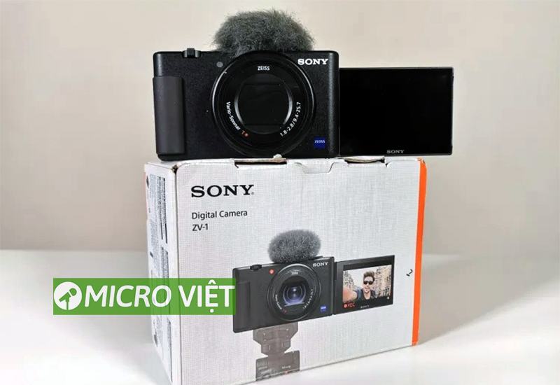 may anh sony zv 1 vo hop