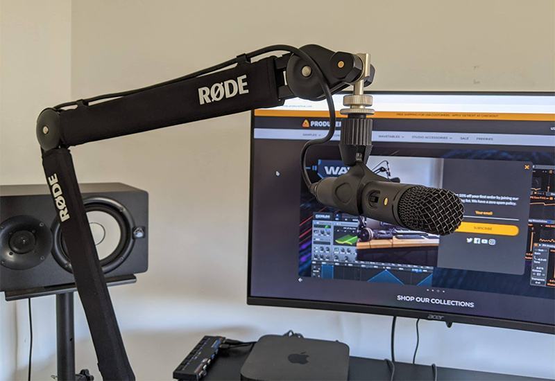 Chân kẹp bàn micro Rode PSA1 chính hãng 2 PSA1 chân micro rode