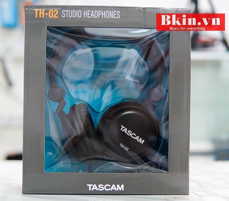 Tai nghe Tascam TH-02 kiểm âm 1 Tai nghe Tascam TH-02