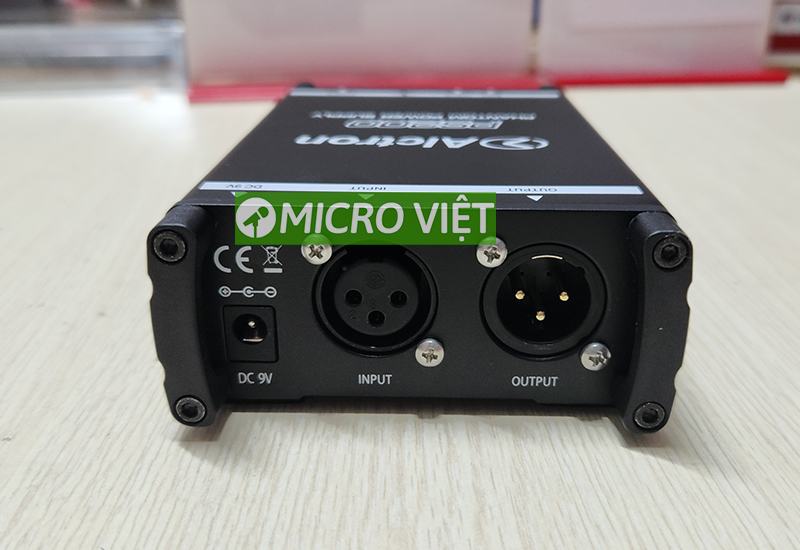 Nguồn phụ phantom 48v + Alctron ps200 2 trong 1 có thể sử dụng pin 7 Mặt trước  Alctron ps200